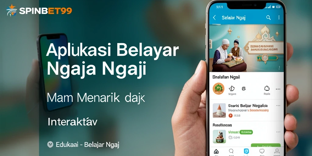 Tampilan antarmuka SPINBET99 yang menarik untuk belajar ngaji.